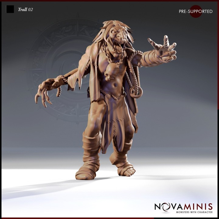 The Great Wilderness Troll Bridge Pack