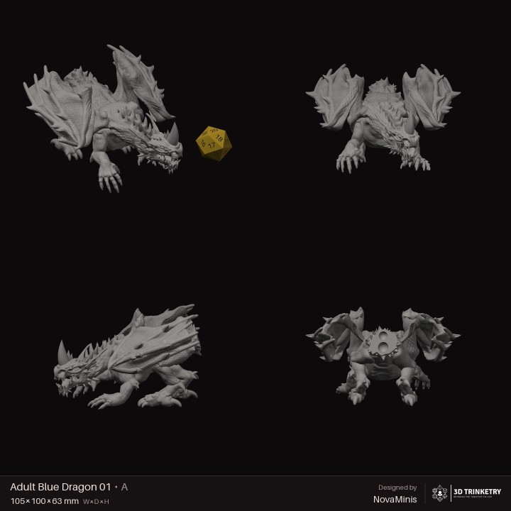 Adult Blue Dragon 01