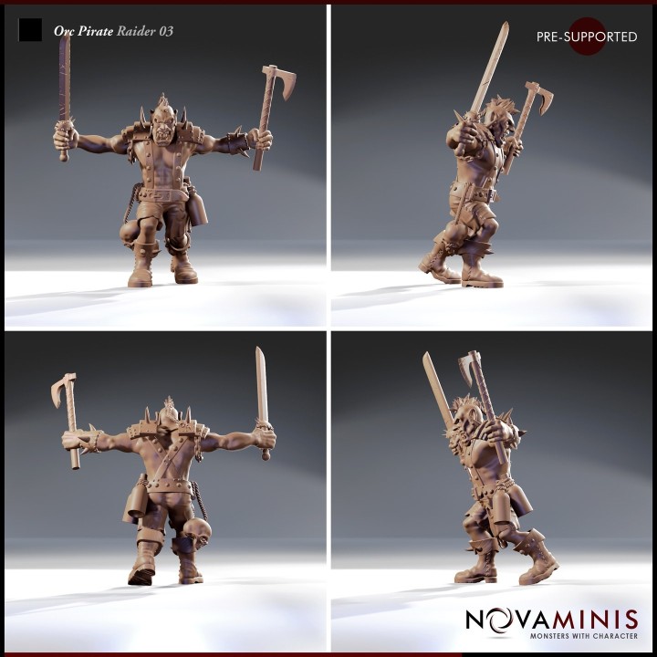 Orc Pirate Raider 03
