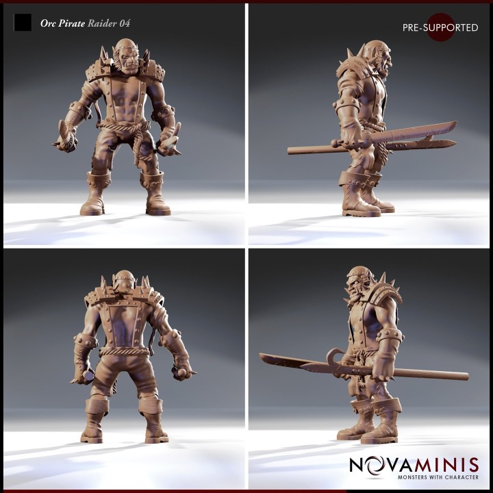 Orc Pirate Raider 04