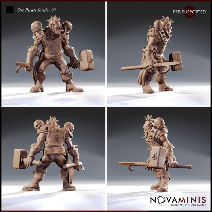Orc Pirate Raider 07