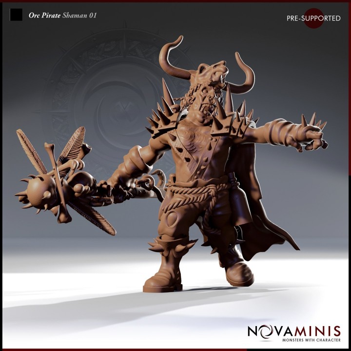 The Blue Expanse Orc Pirates Pack