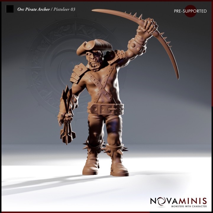 The Blue Expanse Orc Pirates Pack