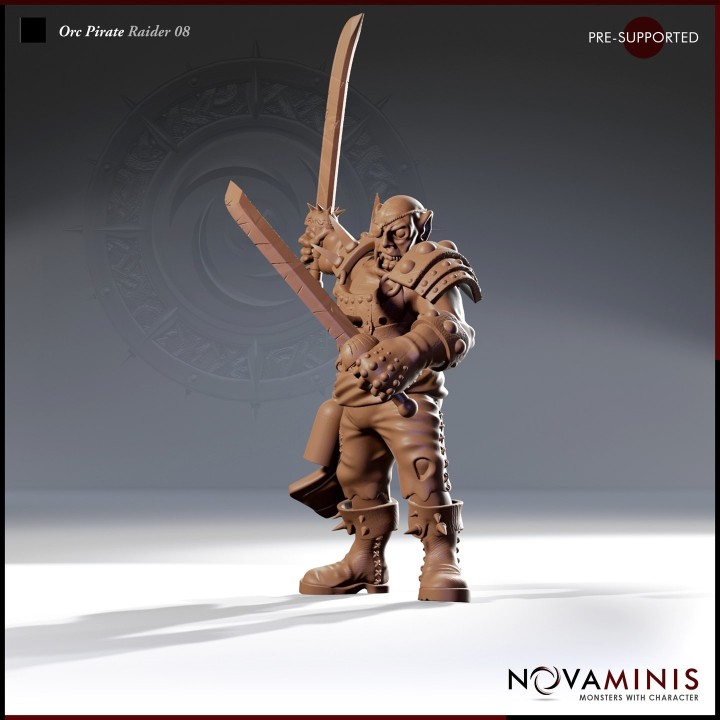 The Blue Expanse Orc Pirates Pack