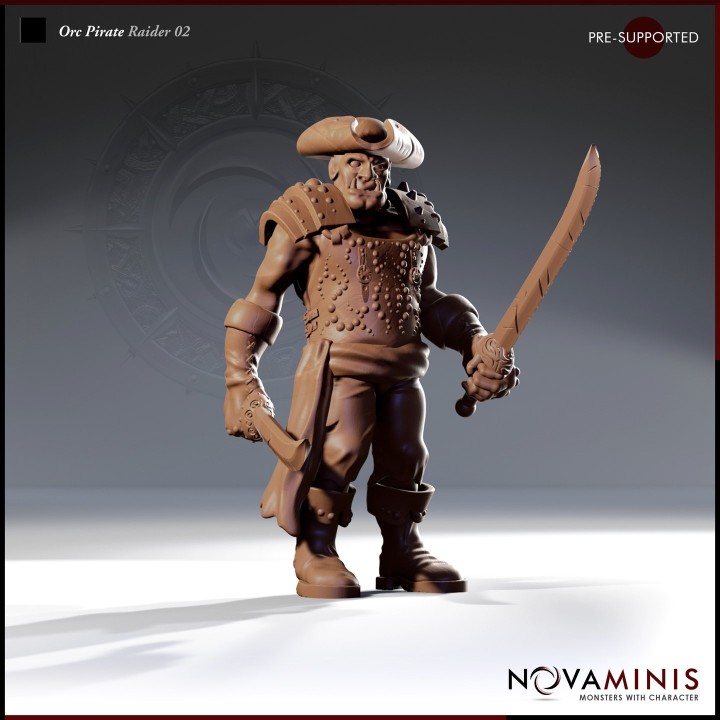 The Blue Expanse Orc Pirates Pack