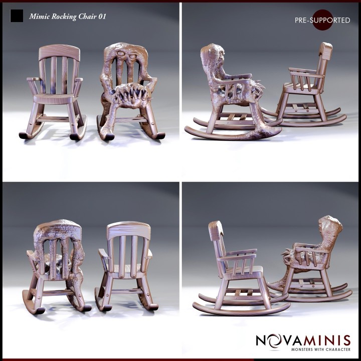 Mimic Rocking Chair 01