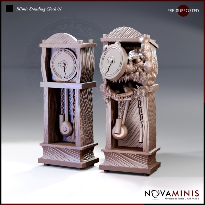 Mimic Standing Clock 01