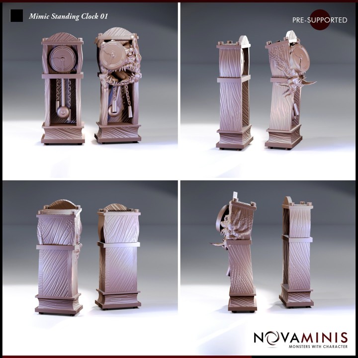 Mimic Standing Clock 01