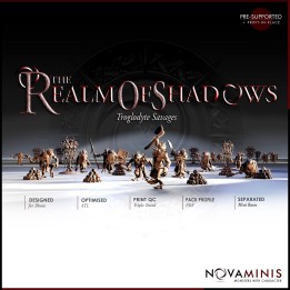The Realm of Shadows Troglodyte Savages Pack
