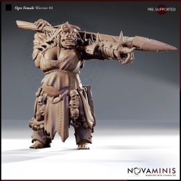 Ogre Female Warrior 04
