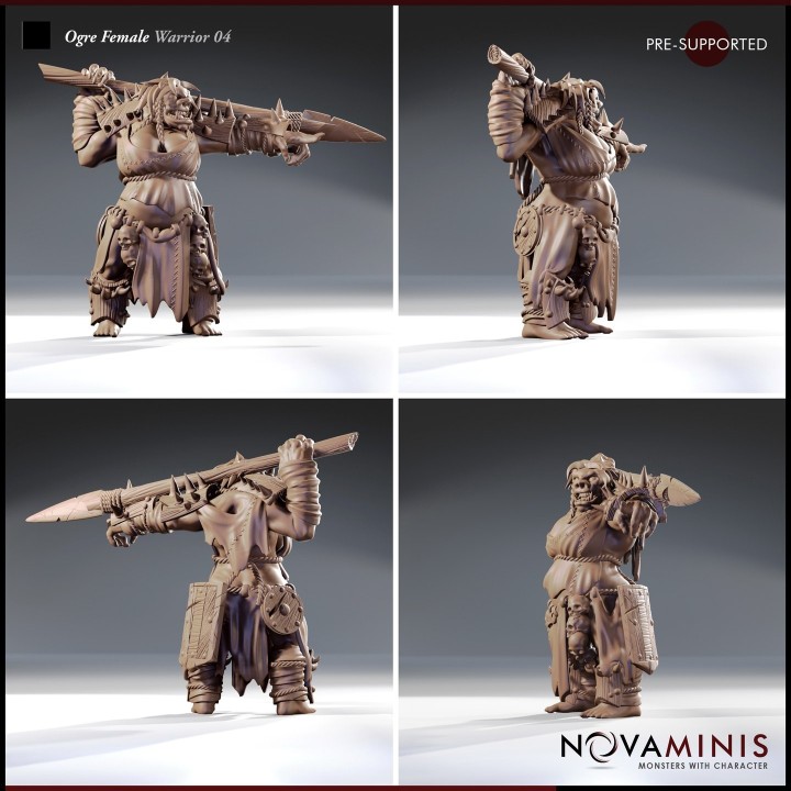 Ogre Female Warrior 04