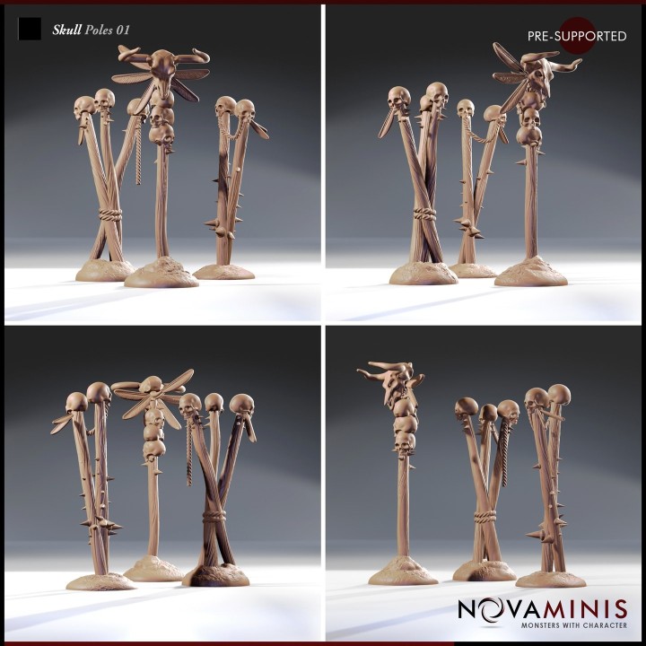 Skull Poles 01