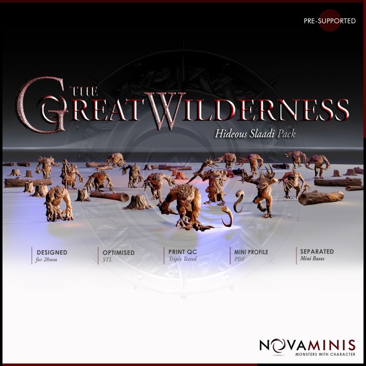 The Great Wilderness Hideous Slaadi Pack