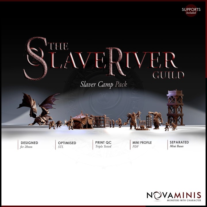 The Slave River Guild - Slaver Camp Pack