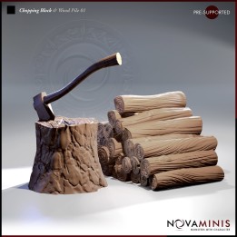 Chopping Block & Woodpile 01
