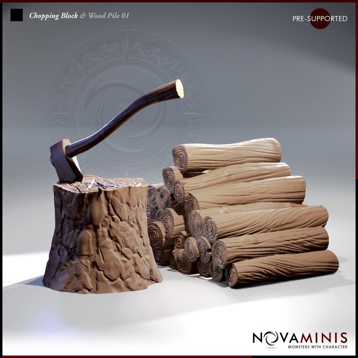 Chopping Block & Woodpile 01